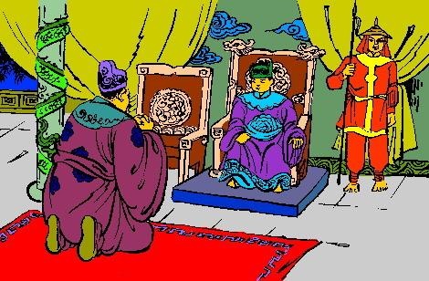 Vi loi dan ba, ngoi vua doi chu hinh anh