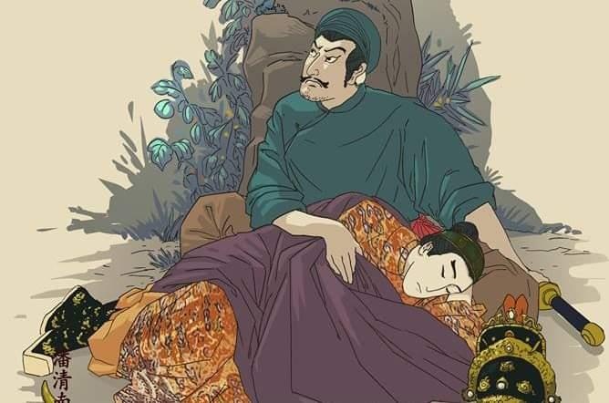 Vi ho tuong lay dui lam goi cho vua ngu hinh anh