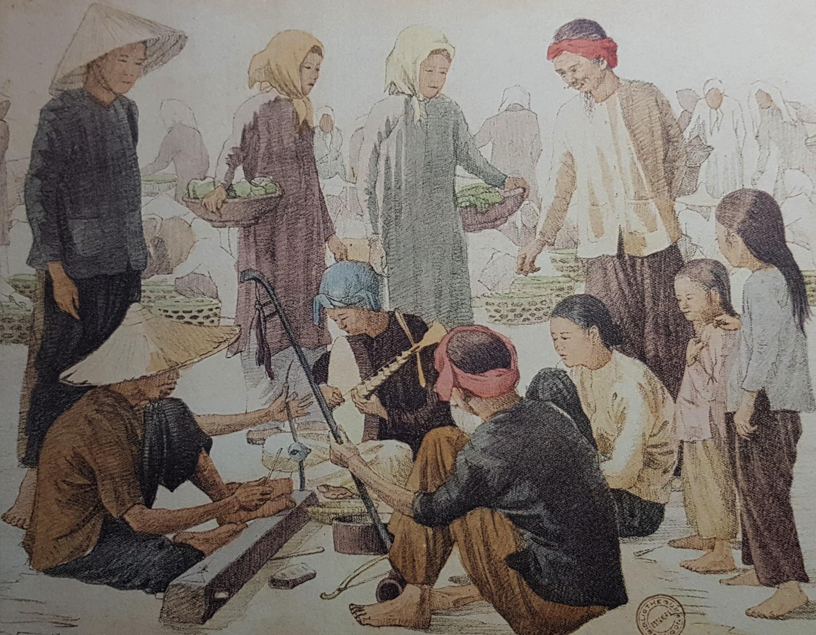 Canh ngoi xom ban buon tren dat Sai Gon dau the ky 20 hinh anh