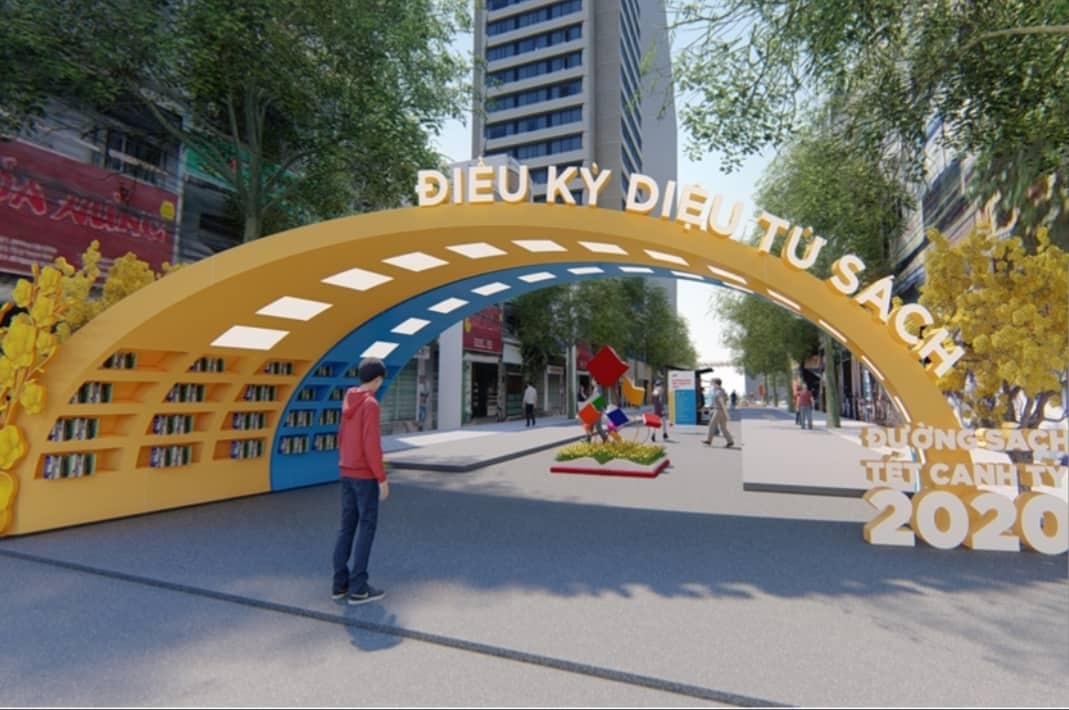 Le hoi Duong sach Tet 2020 tai hien hinh anh bao ve chu quyen bien dao hinh anh