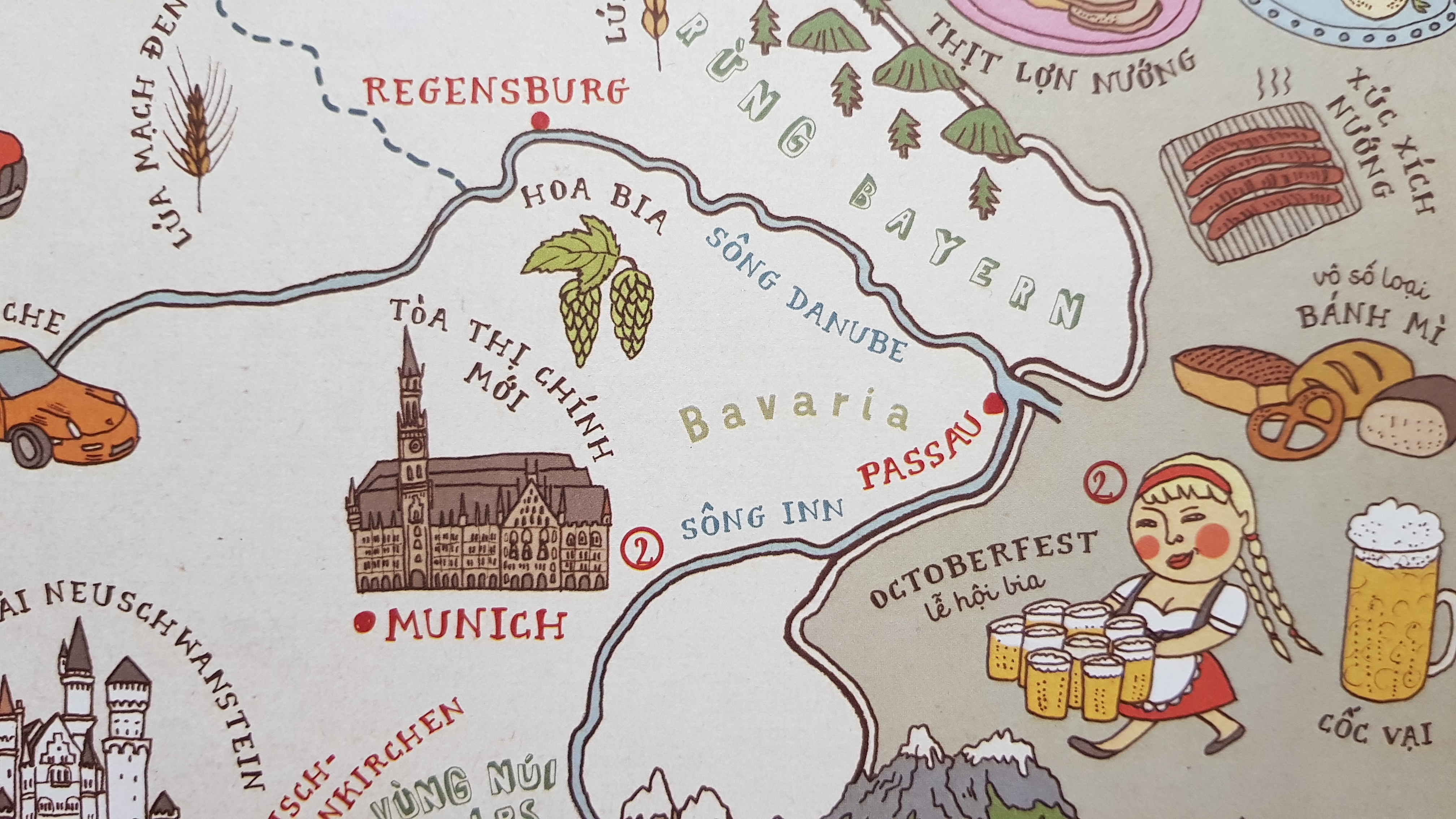 Chiec ung, luc lang, tho ngoi... dau la hinh dang cua nuoc Phap? hinh anh