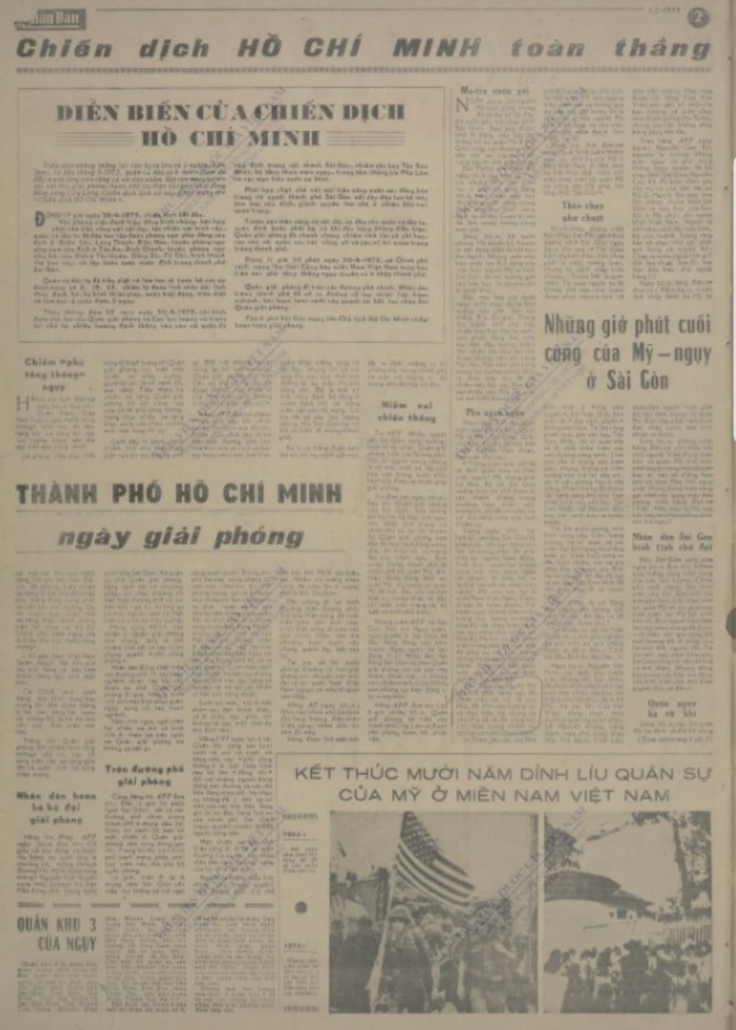 Sai Gon ngay 30/4/1975 qua tuong thuat cua bao chi duong thoi anh 4