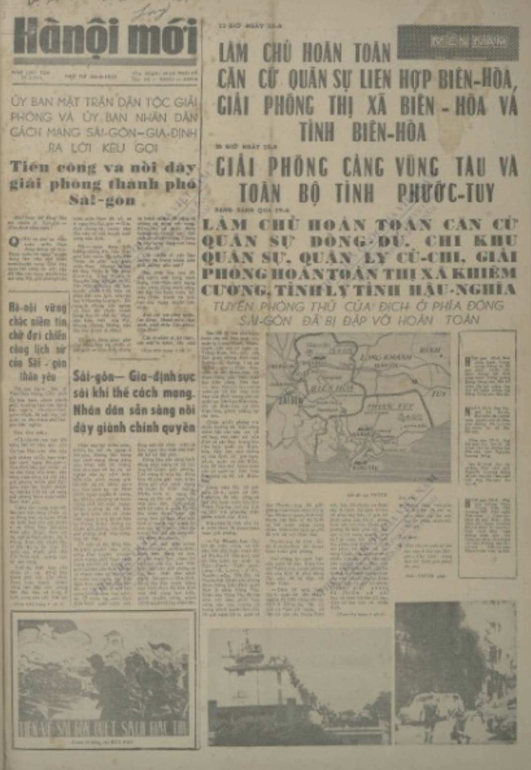 Sai Gon ngay 30/4/1975 qua tuong thuat cua bao chi duong thoi anh 1