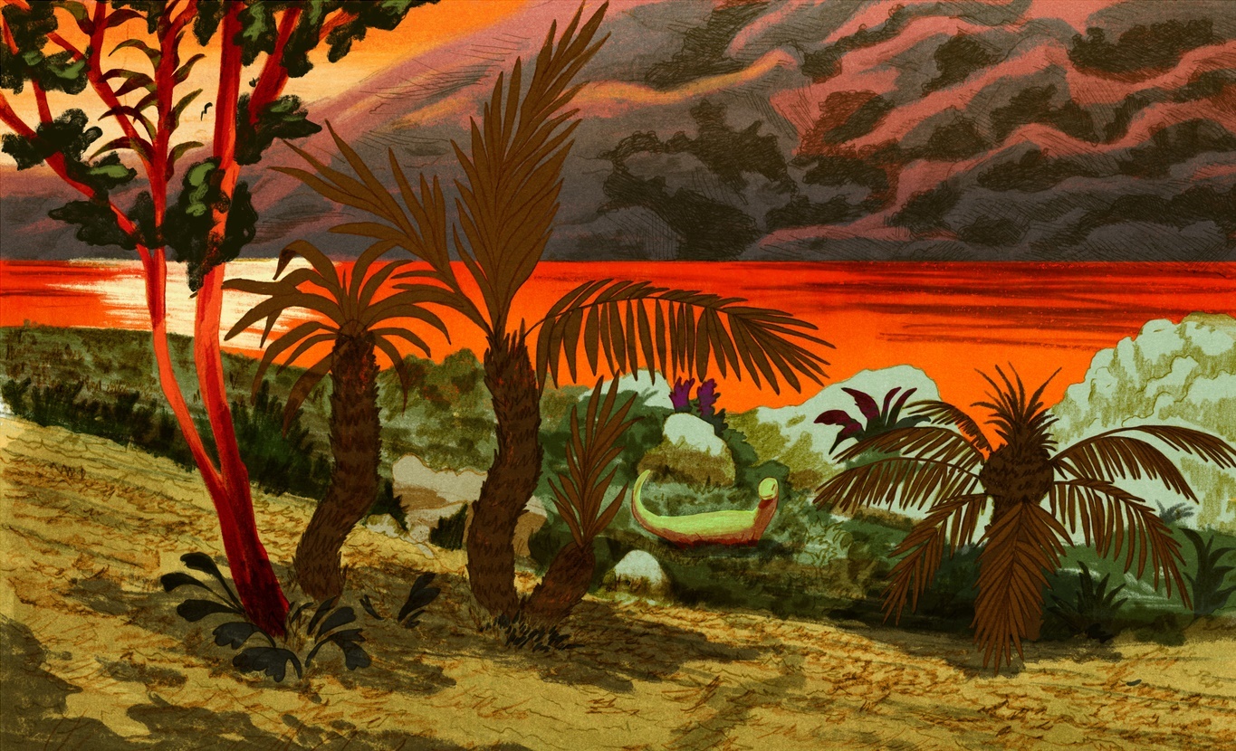 Dong vat co vu chong lai khung long anh 1