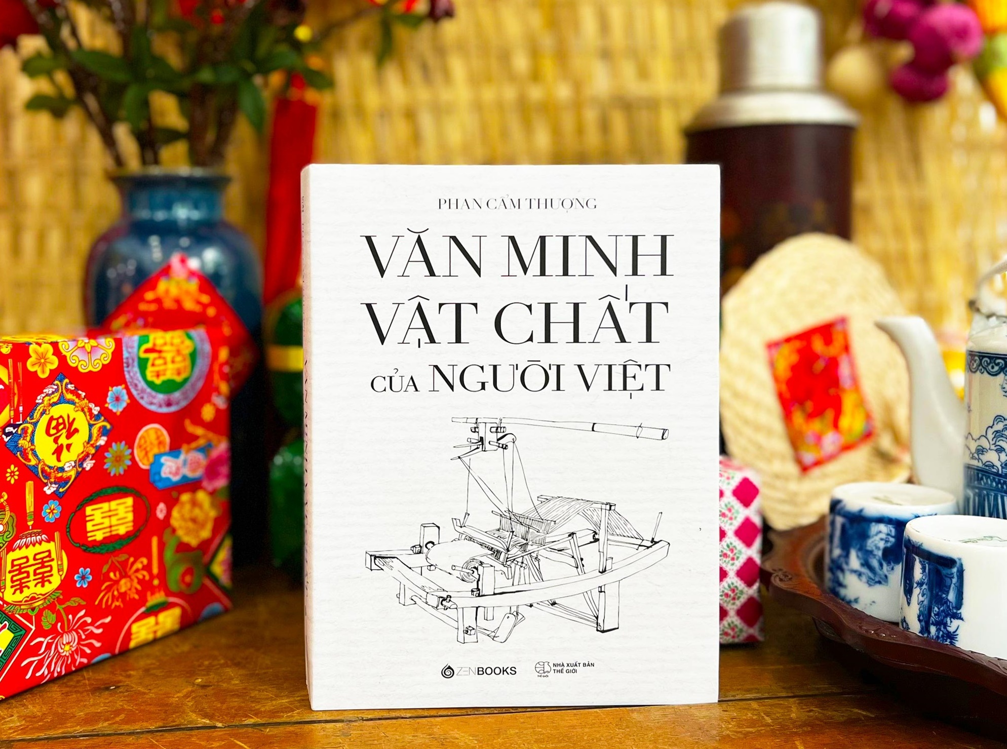 Dien ngon van hoa tu goc nhin vat chat hinh anh