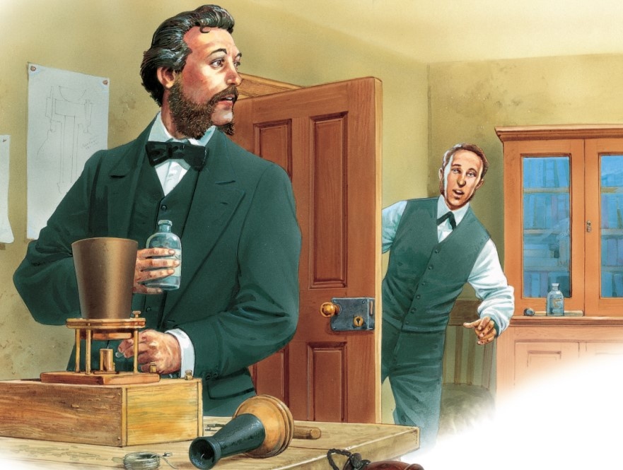 Dien thoai duoc phat minh nhu the nao hinh anh