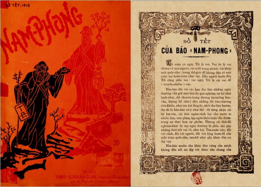 To bao Tet dau tien hinh anh