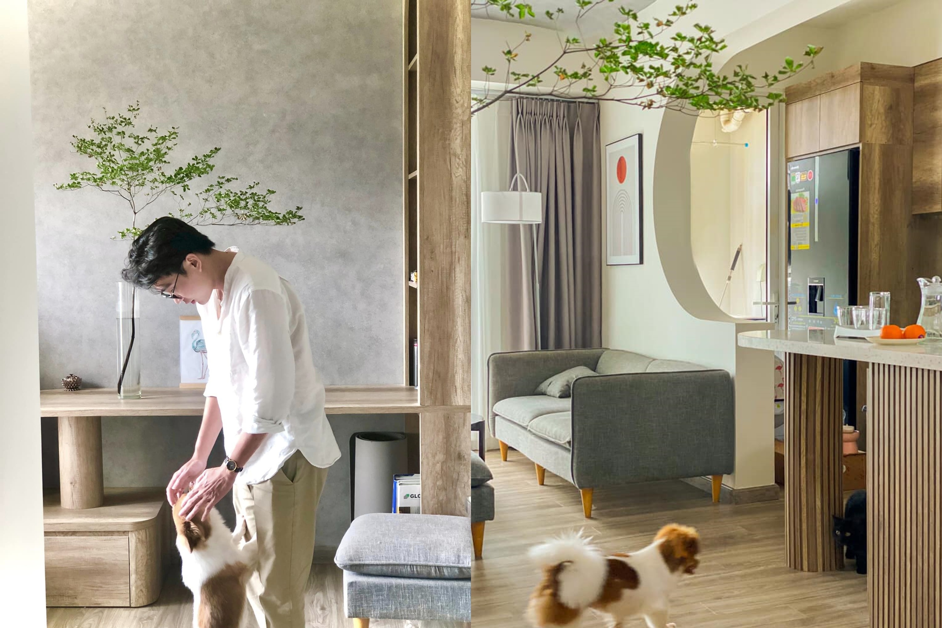 Chang trai o TP.HCM mua nha de thu cung song thoai mai hinh anh