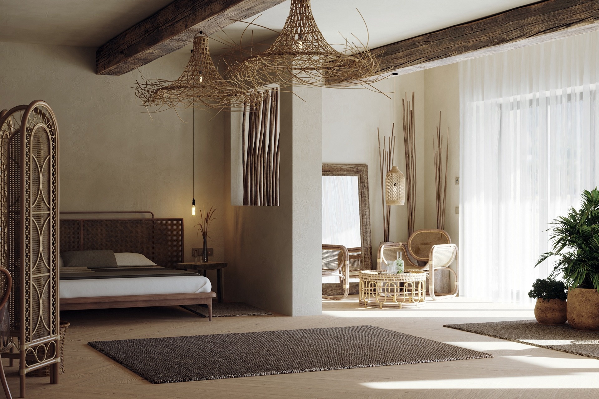 phong cach japandi anh 2