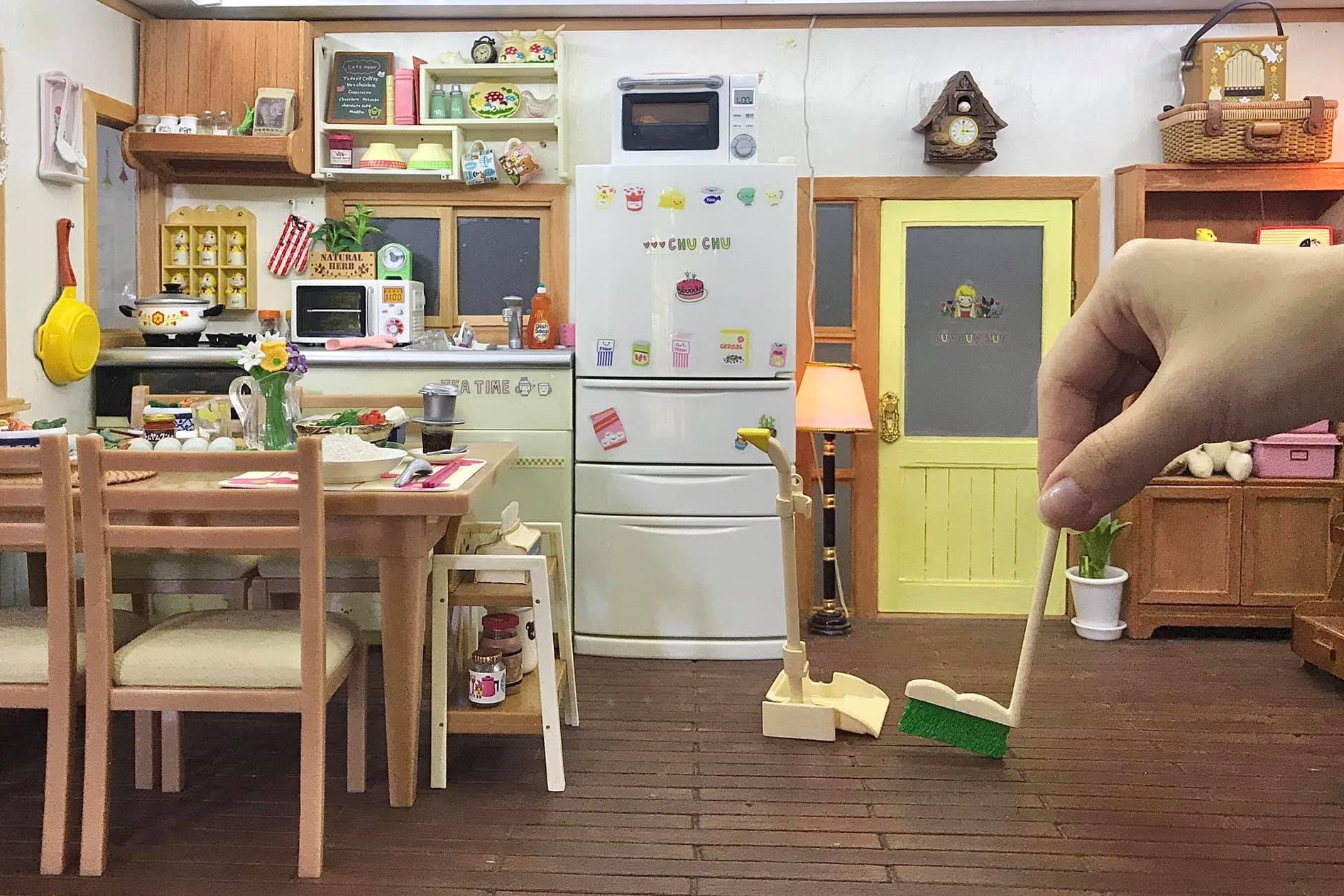 Chi hang tram trieu dong lam can bep sieu nho hinh anh