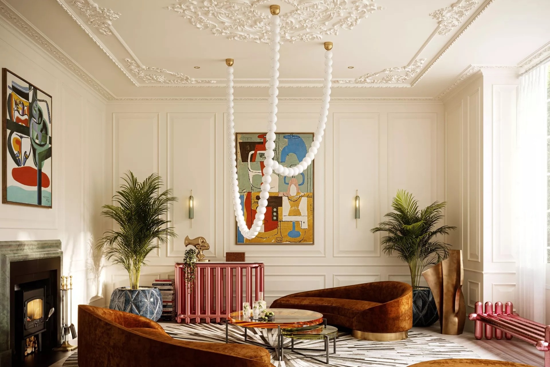 Chon phong cach noi that cho phong khach hinh anh