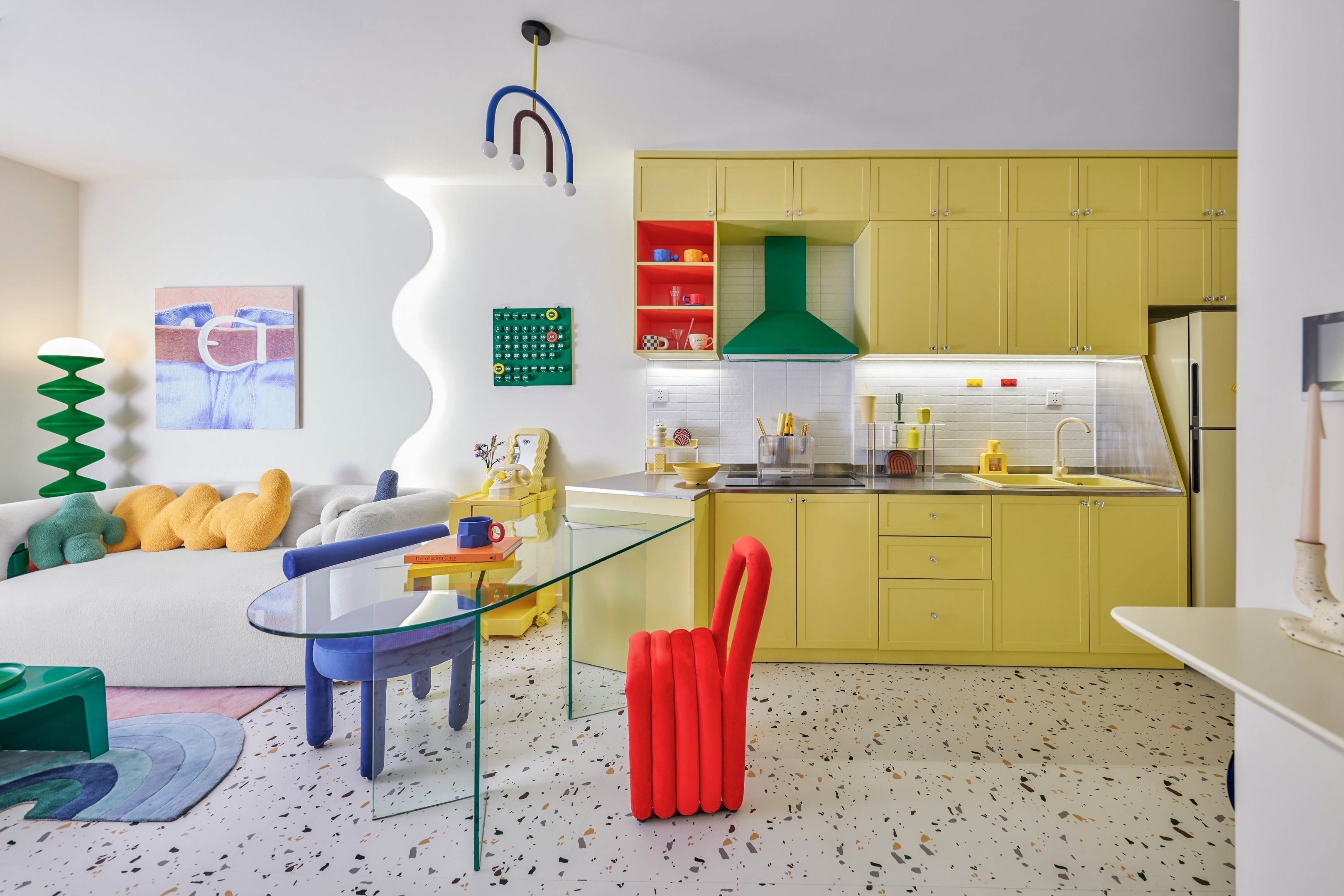 Chang trai TP.HCM chi 1 ty dong, cai tao can ho nhu hoat hinh hinh anh