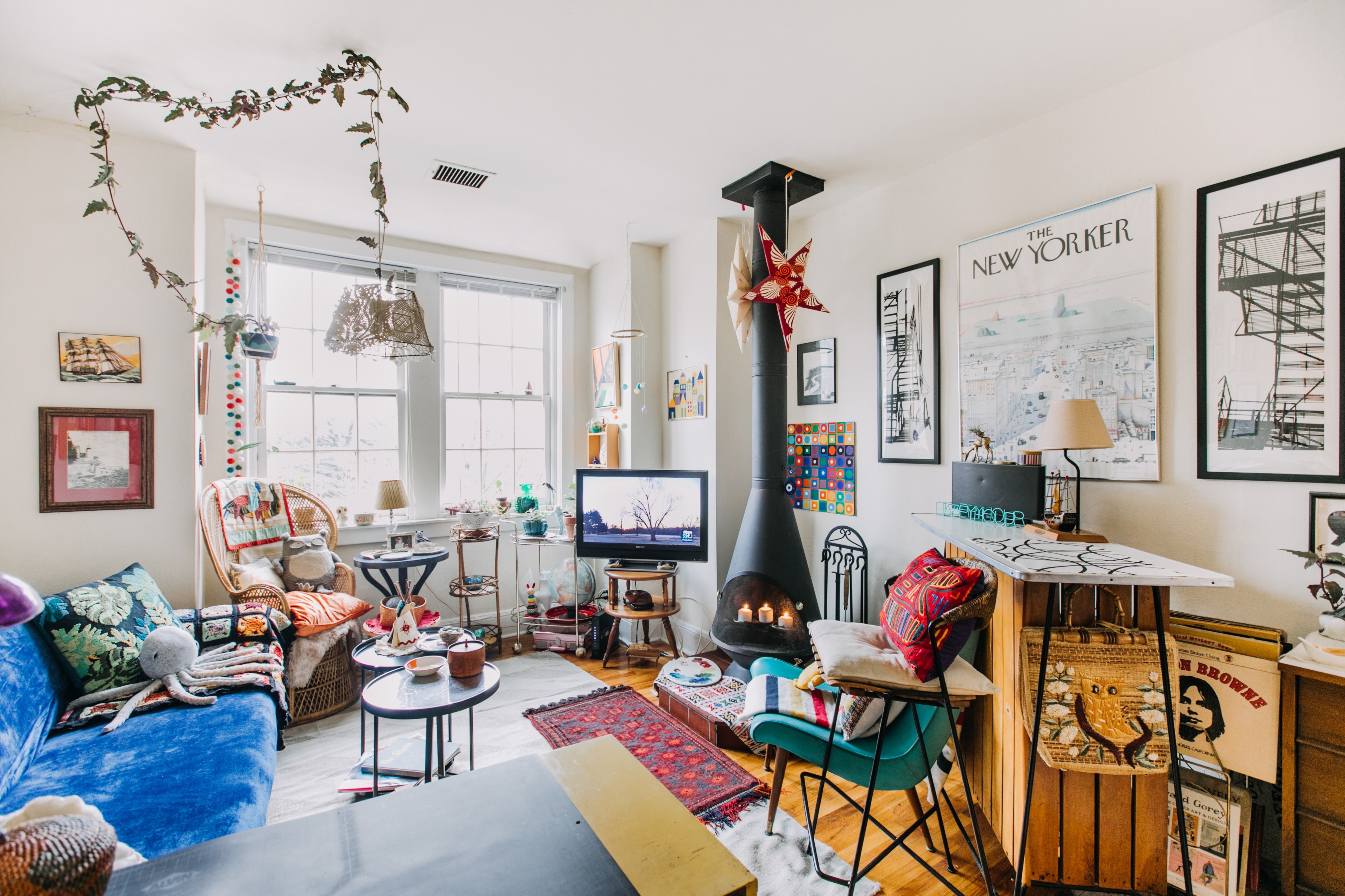 Ung dung phong cach toi da kheo leo de nha cua khong ngot ngat hinh anh