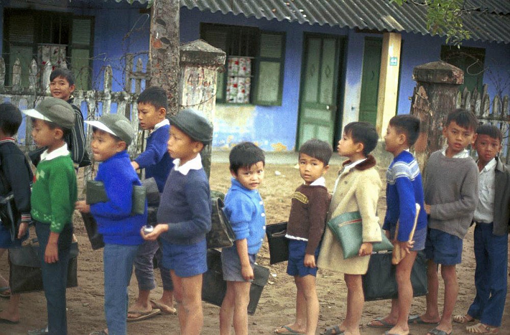 Học sinh tiểu học ở Đà Nẵng.