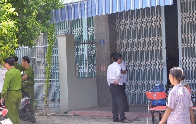 Ngôi nhà nơi anh Thành bị sát hại.