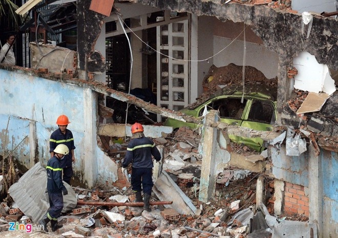 Phat hien manh moi moi trong vu no kinh hoang o Sai Gon hinh anh