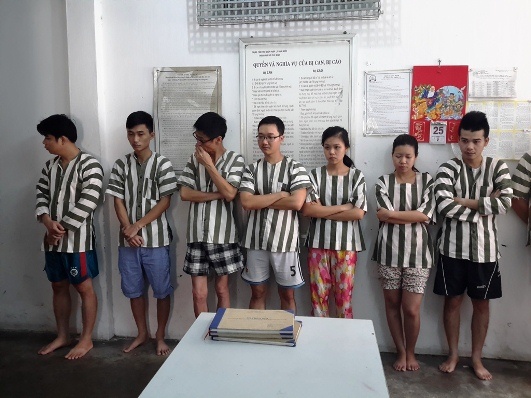 Những người có liên quan trong vụ án.