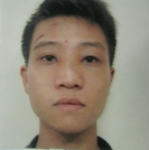 Linh tại cơ quan công an.