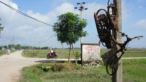 Mặc dù hai năm nay người dân bắt và đốt xe kẻ trộm chó rồi treo lên trên cột điện đầu đường dẫn vào làng ở xã Công Thành (huyện Yên Thành, Nghệ An) để thị uy và răn đe, nhưng Đương và Cương vẫn không “chờn”, không sợ.