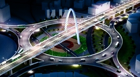 Cay cau 3 tang tri gia gan 1.800 ty o Da Nang hinh anh