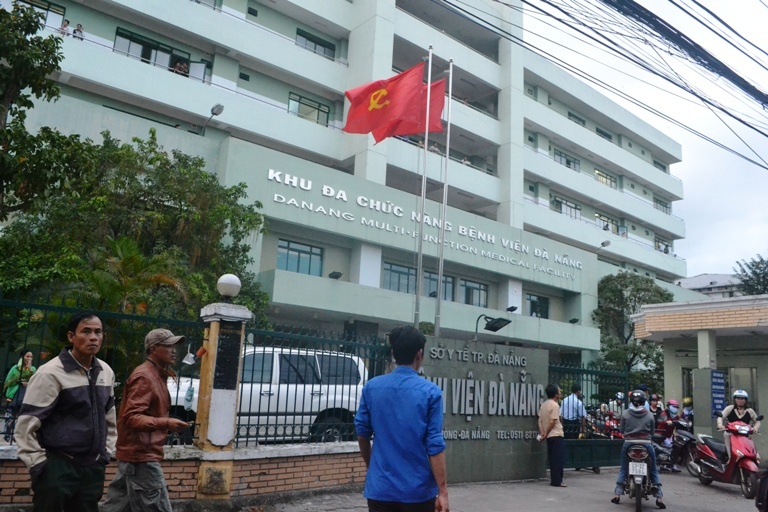 Bệnh viên Đà Nẵng, nơi ông Nguyễn Bá Thanh đang điều trị.
