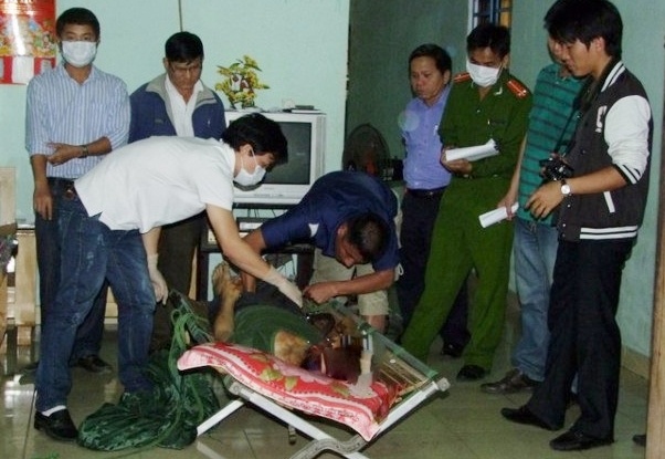 Hiện trường vụ án.