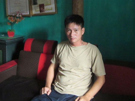 Anh Ngô Văn Chi chồng của chị Mỵ kể lại sự việc.