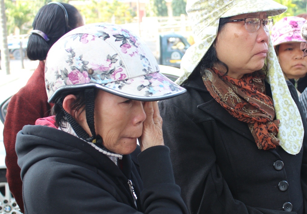 Nghe tin ông Thanh mất, những giọt nước mắt của người dân đã lăn dài trên gò má của người dân Đà Nẵng.