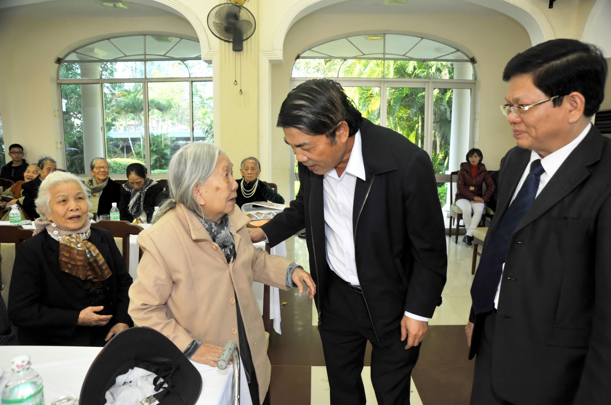 Sinh thời, ông Nguyễn Bá Thanh là người gần gũi với nhân dân.