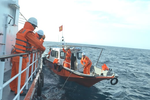 Cuu 31 ngu dan gap nan o Hoang Sa hinh anh