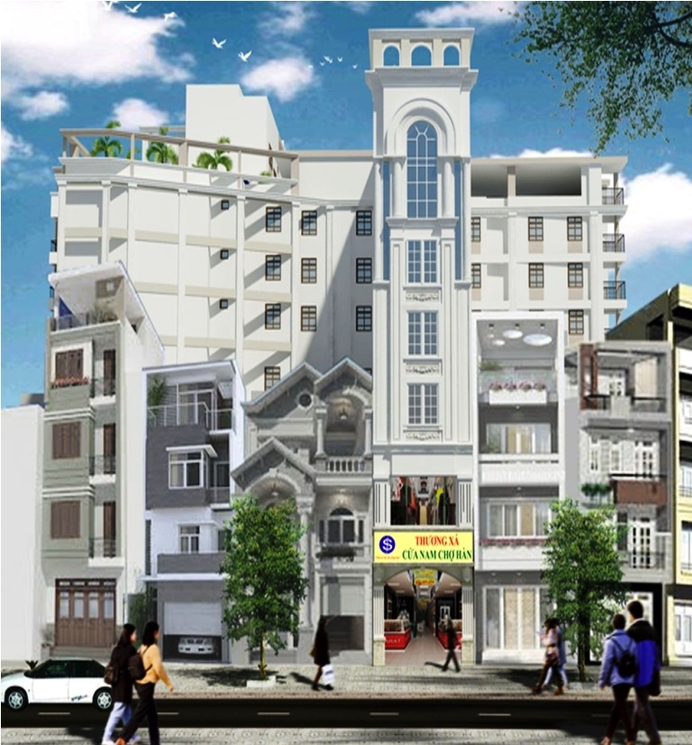 Mô hình Thương xá Chợ Hàn.