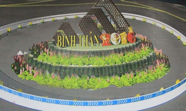 Da Nang dau tu 6,5 ty trang tri duong hoa dip Tet hinh anh