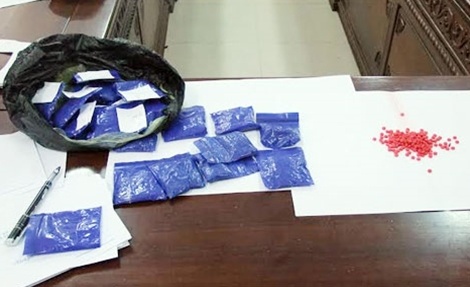 Tang vật vụ án.