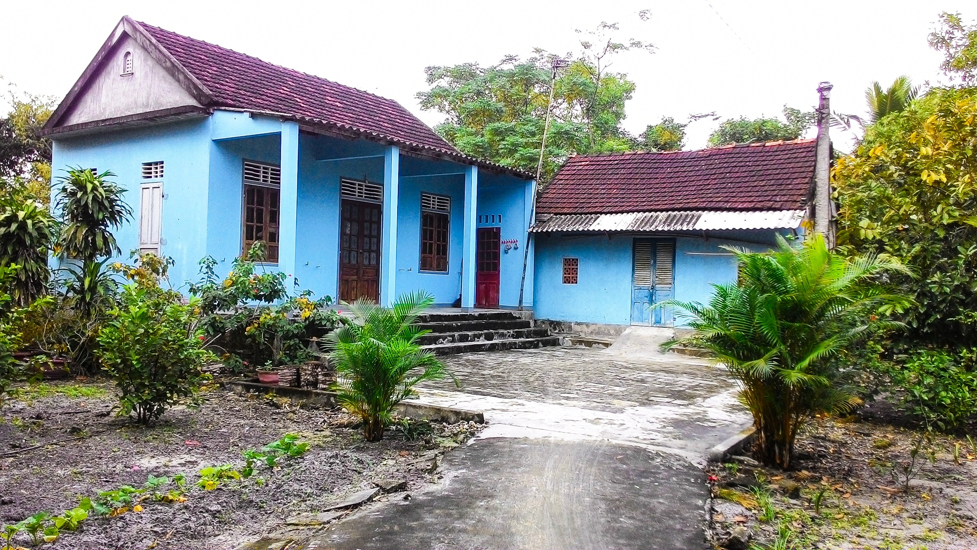 Ngôi nhà nơi Yên sinh ra và lớn lên ở Huế. Ảnh: Điền Quang.