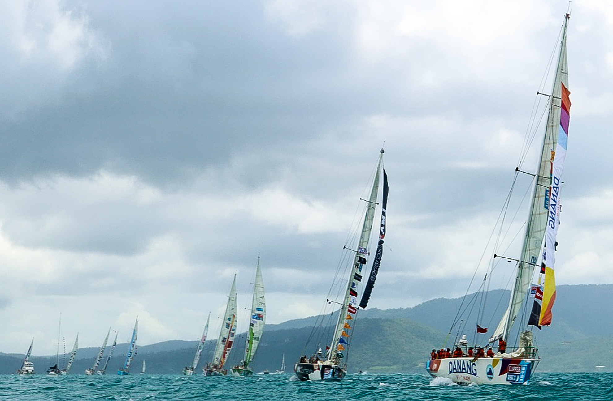Cuoc dua thuyen vong quanh the gioi xuat phat ve Da Nang hinh anh
