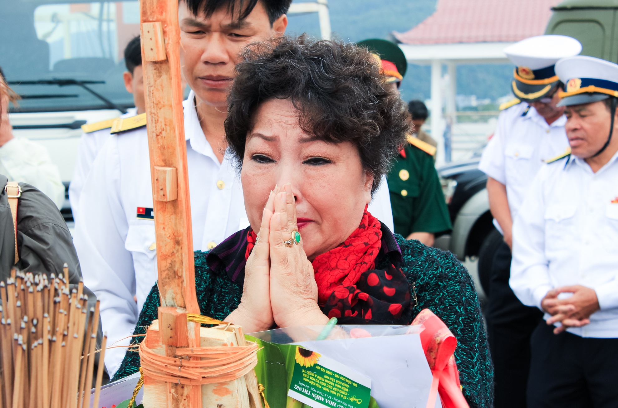 Tuong niem 64 anh hung hi sinh trong tran hai chien Gac Ma hinh anh