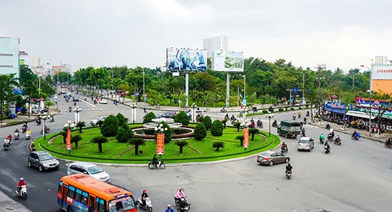 Da Nang xay ham chui hinh chu Y de giam un tac hinh anh