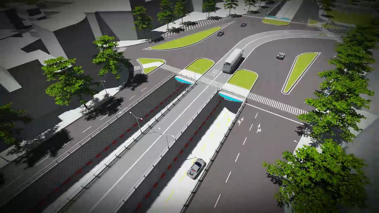 Hầm chui trăm tỷ ở Đà Nẵng ảnh 3 Ham chui tram ty o Da Nang anh 3