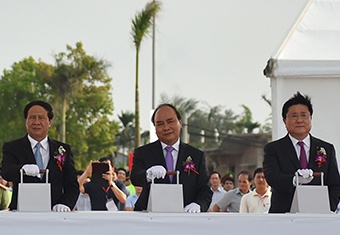 Thu tuong du le khoi cong du an 1,5 ty USD o Hai Phong hinh anh