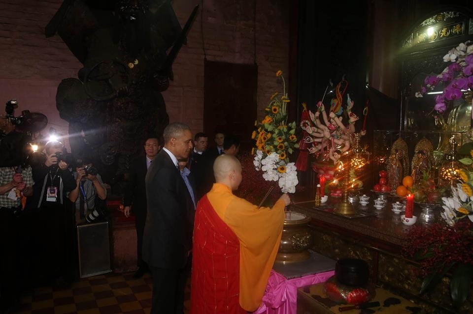 Tổng thống Mỹ Obma thăm Việt Nam ảnh 6 Tong thong My Obma tham Viet Nam anh 6