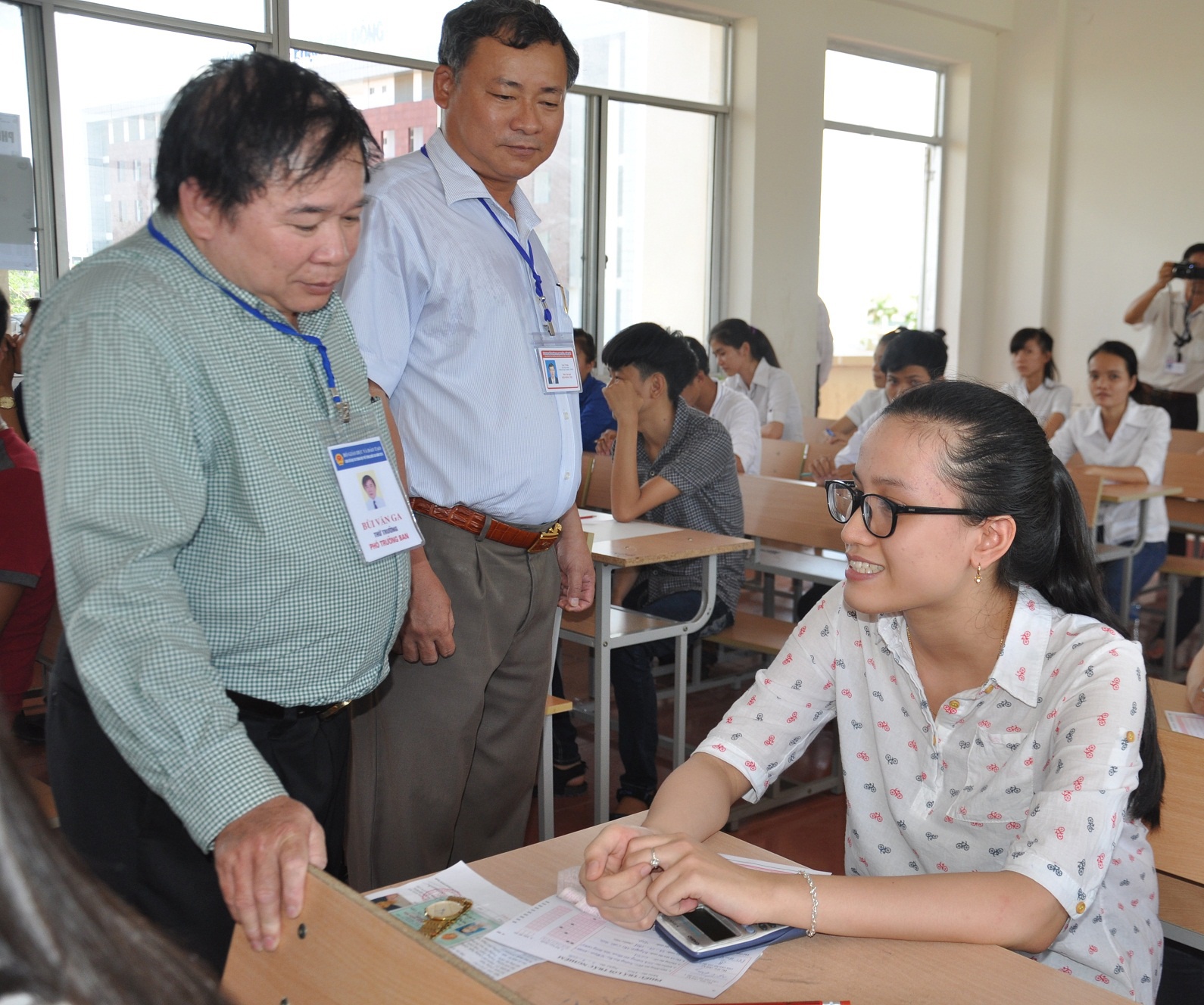 Cong an ap giai bai thi, ngay mai bat dau cham diem cac mon hinh anh