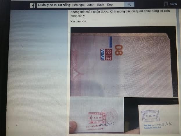 Da Nang cuong quyet tu choi ho chieu in duong luoi bo anh 1