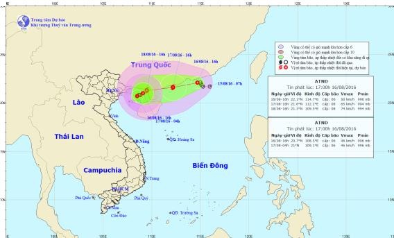 Cung luc co 2 ap thap tren Bien Dong, co kha nang thanh bao hinh anh