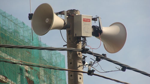 Dai Truyen thanh Hoi An phat tieng la do nhiem song VOV hinh anh