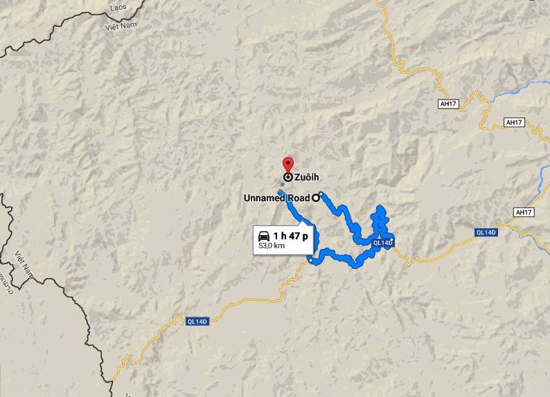 Vỡ đập thủy điện ở Quảng Nam ảnh 1 Vo dap thuy dien o Quang Nam anh 1