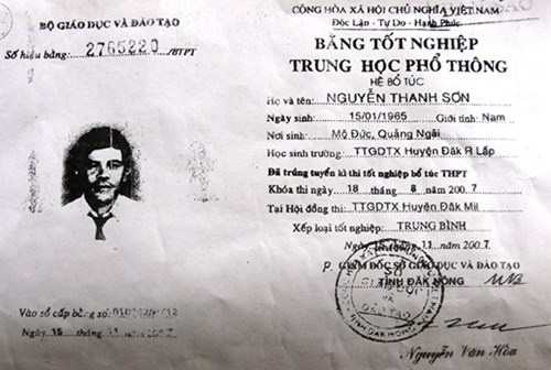 Cán bộ sử dụng bằng giả ảnh 2 Can bo su dung bang gia anh 2