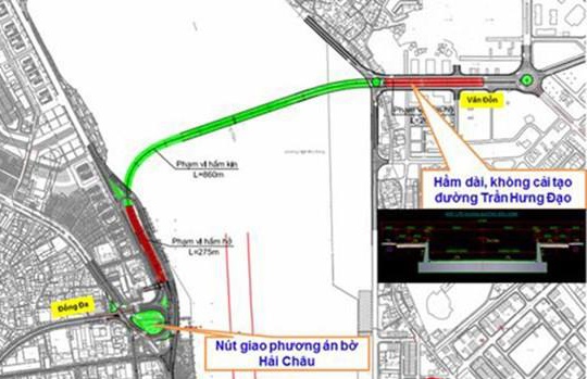 Da Nang xay ham chui song Han anh 1