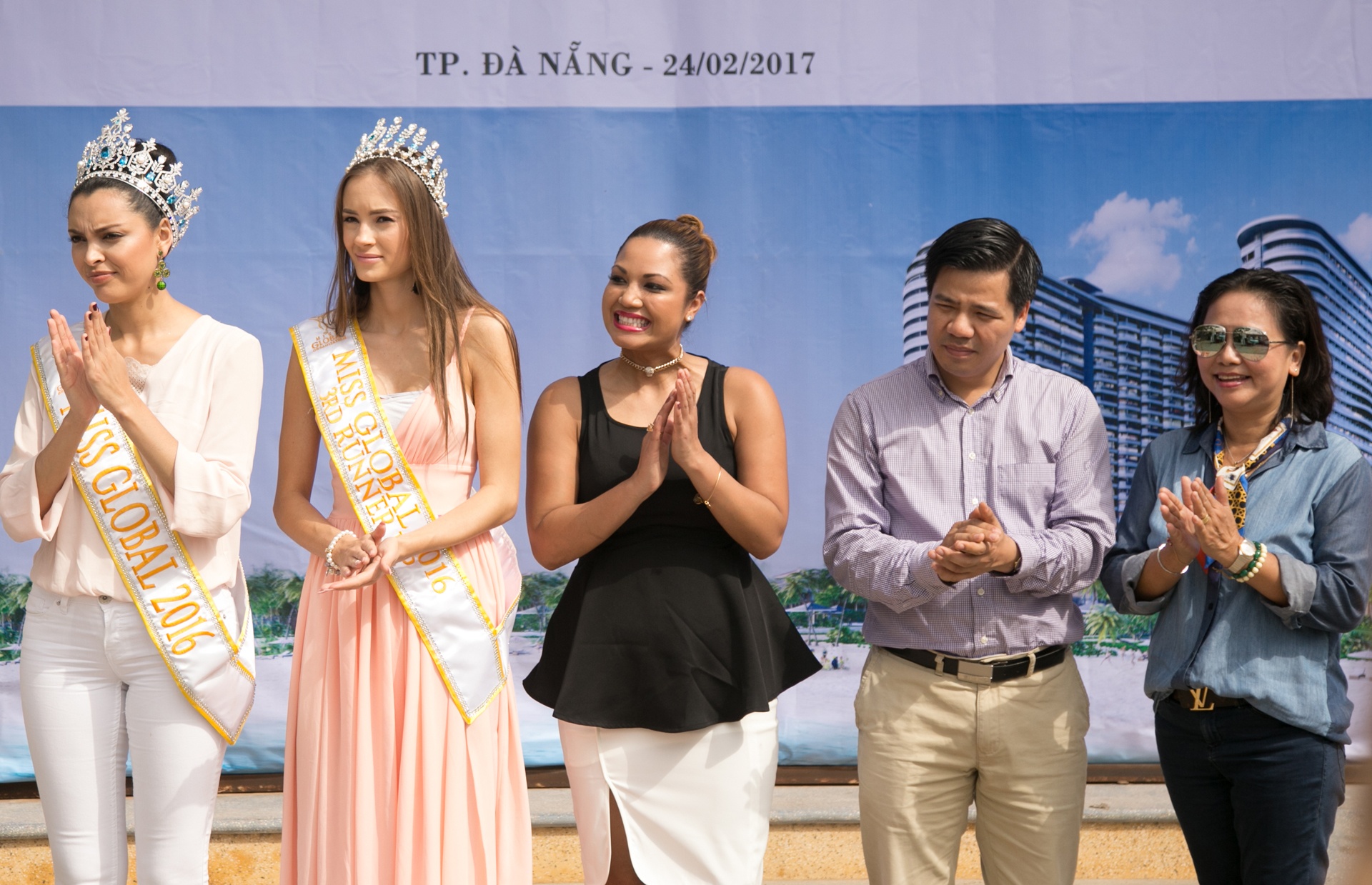 Hoa hau Toan cau den Da Nang anh 1