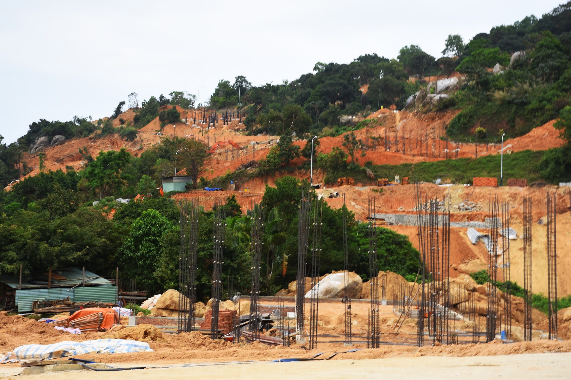 Đào xới Sơn Trà để làm khách sạn ảnh 2 Dao xoi Son Tra de lam khach san anh 2