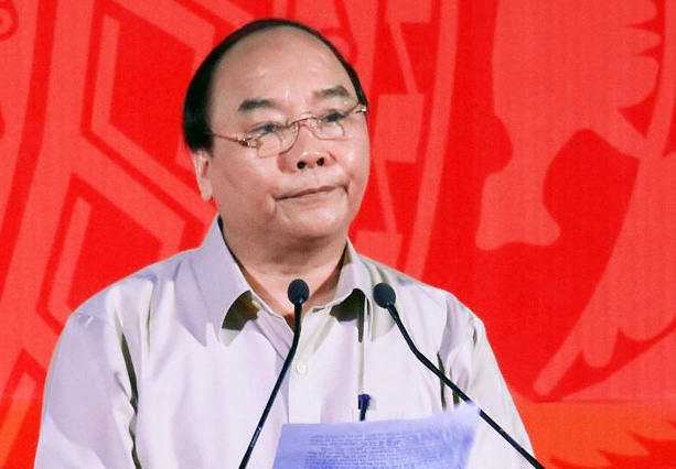 Thu tuong doi thoai voi hang nghin cong nhan o Da Nang hinh anh